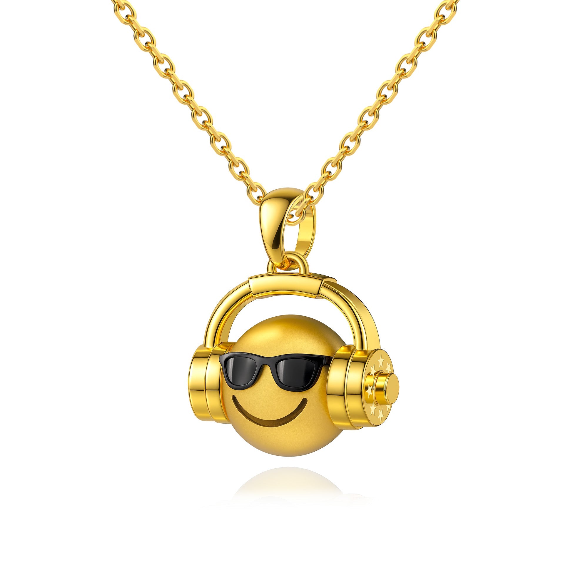 RAWNESS Dual-Mood Emoji Necklace RAWNESS