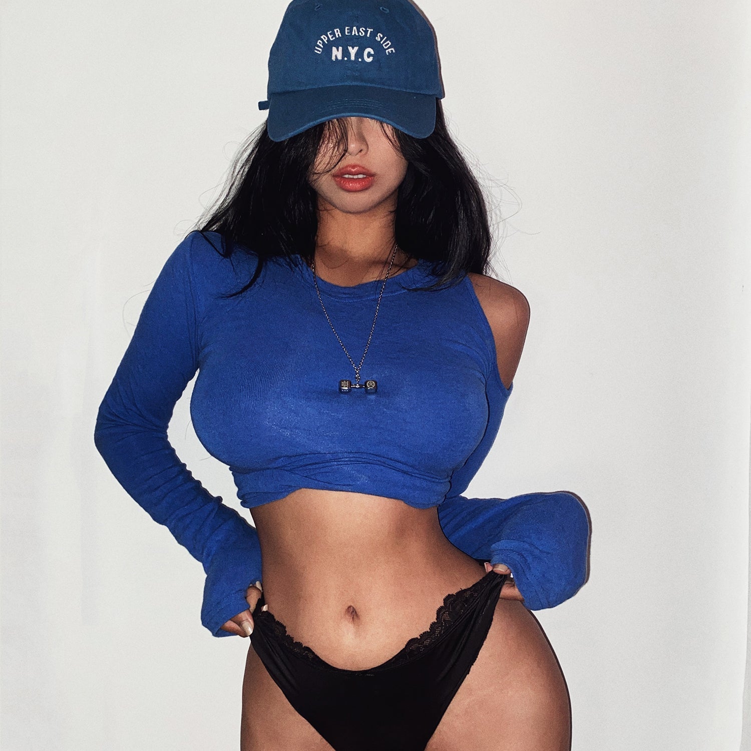 RAWNESS Necklace Basic Dumbbell Pendant RAWNESS