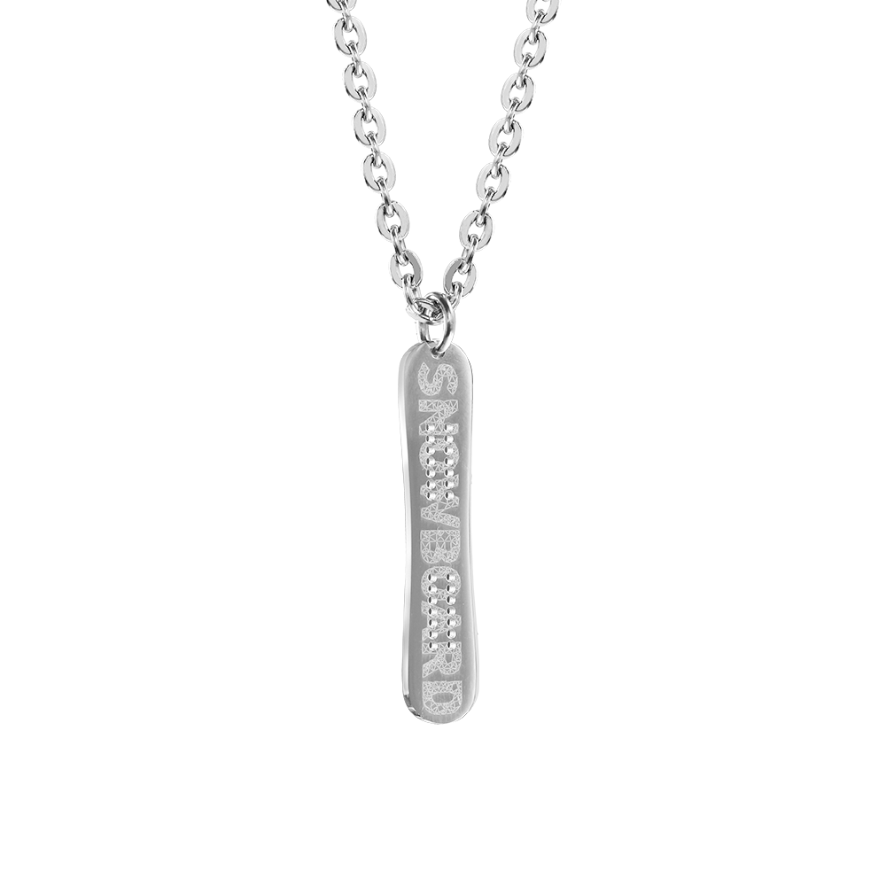 Snowboard Pendant Necklace Winter Sports RAWNESS® | Where Fitness Meets Fashion