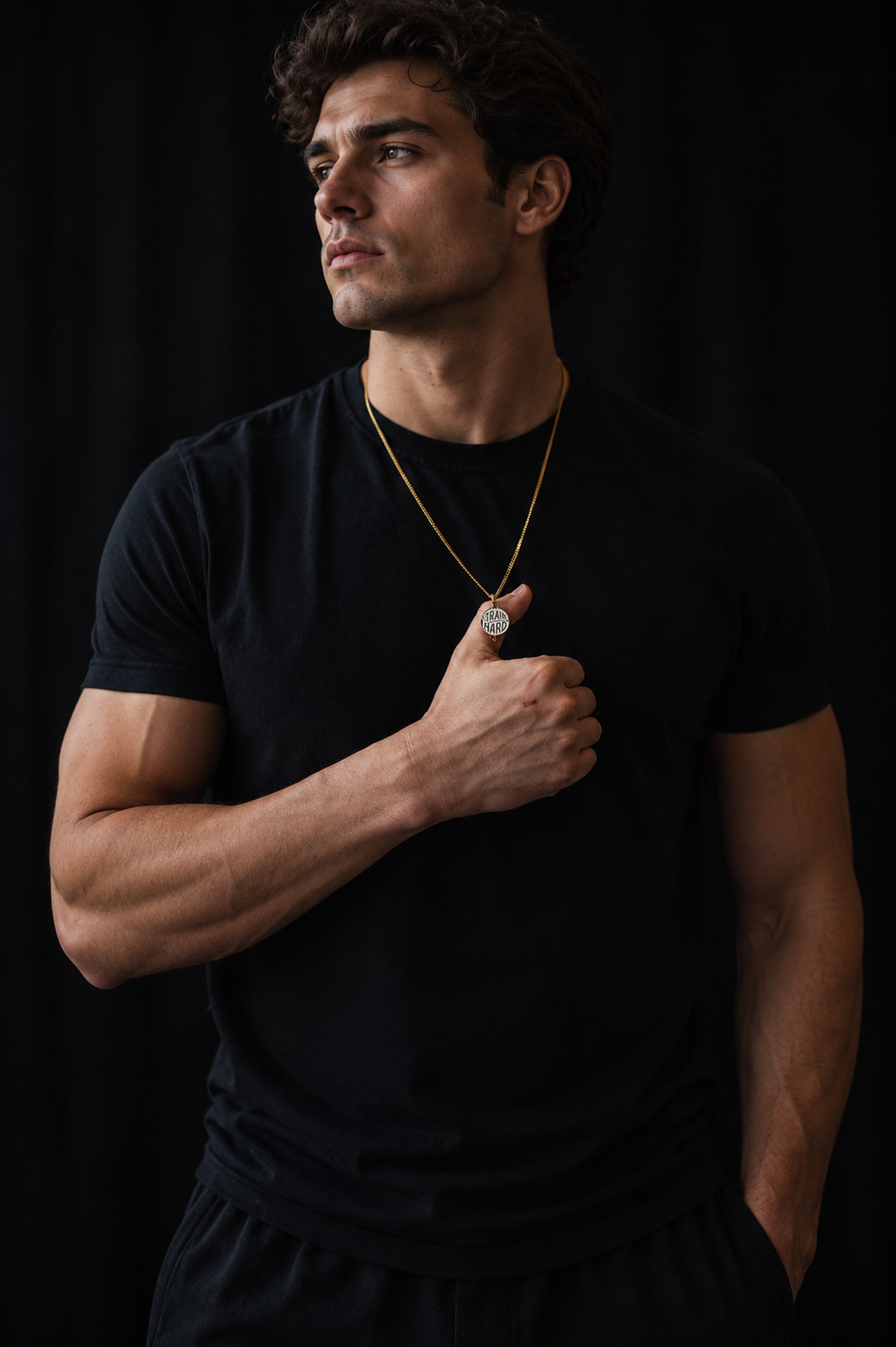 Train Hard Sweat Coin Necklace | RAWNESS RAWNESS®