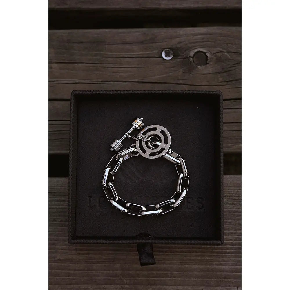 RAWNESS Bracelet Dumbbell & Weight Plate OT Lock Strength Meets Style RAWNESS