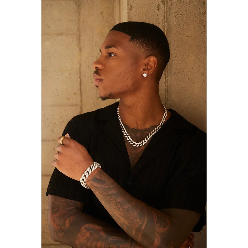 RAWNESS Ear Studs Moissanite Four-Claw Earrings - RAWNESS