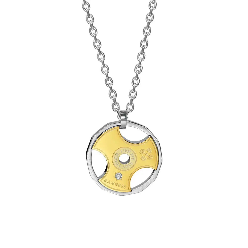 RAWNESS Necklace Basic Weight Plate Pendant - RAWNESS