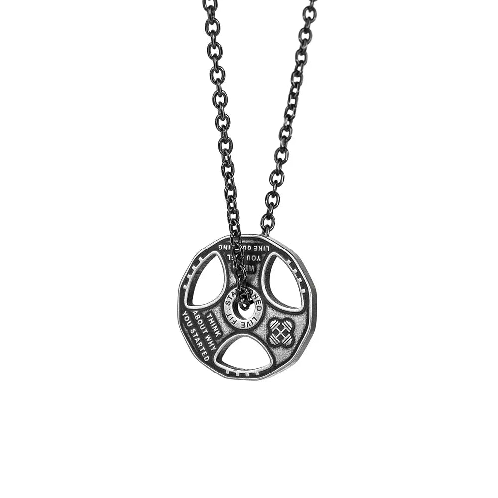 RAWNESS Necklace Basic Weight Plate Pendant - RAWNESS