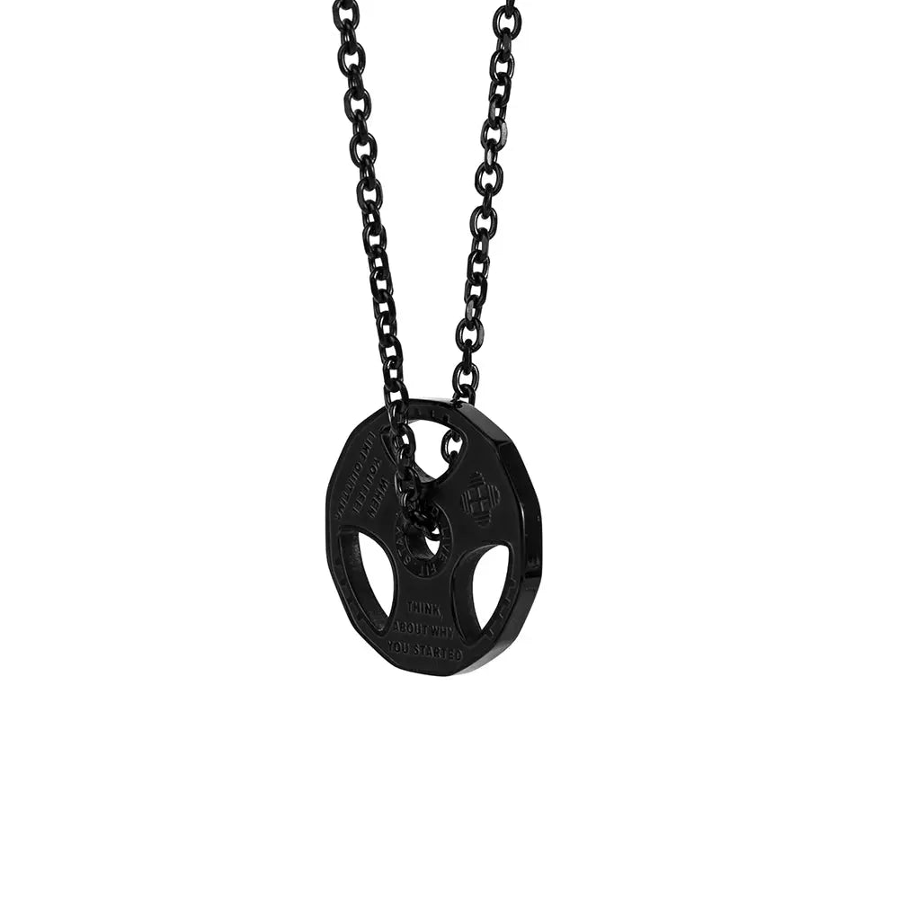 RAWNESS Necklace Basic Weight Plate Pendant - RAWNESS