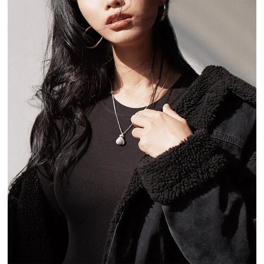 RAWNESS Necklace Diamond Boxing Glove Pendant RAWNESS