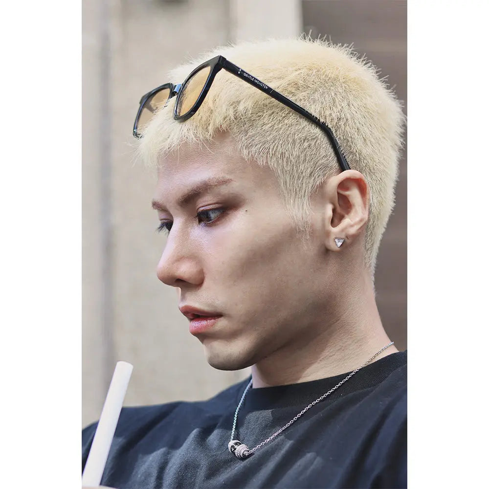 RAWNESS Necklace Elegant Full Diamond Barbell Choker RAWNESS