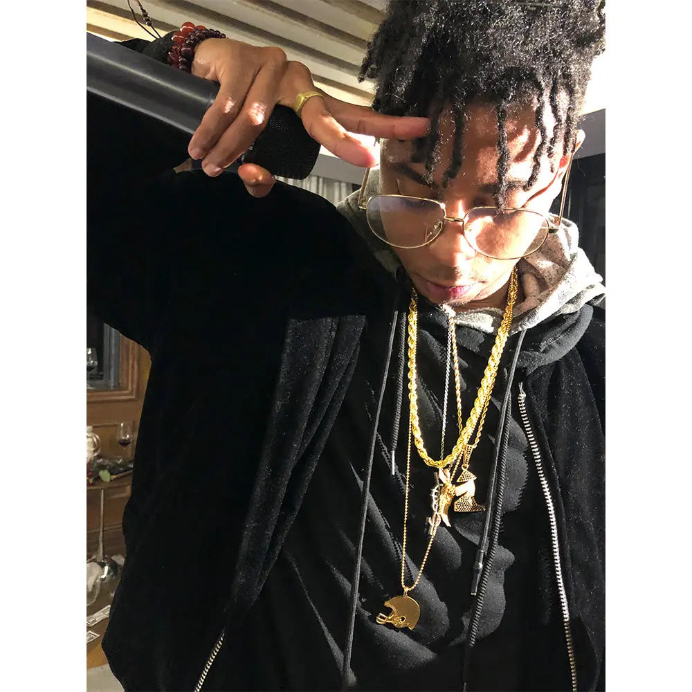 RAWNESS Necklace Football Helmet Pendant RAWNESS