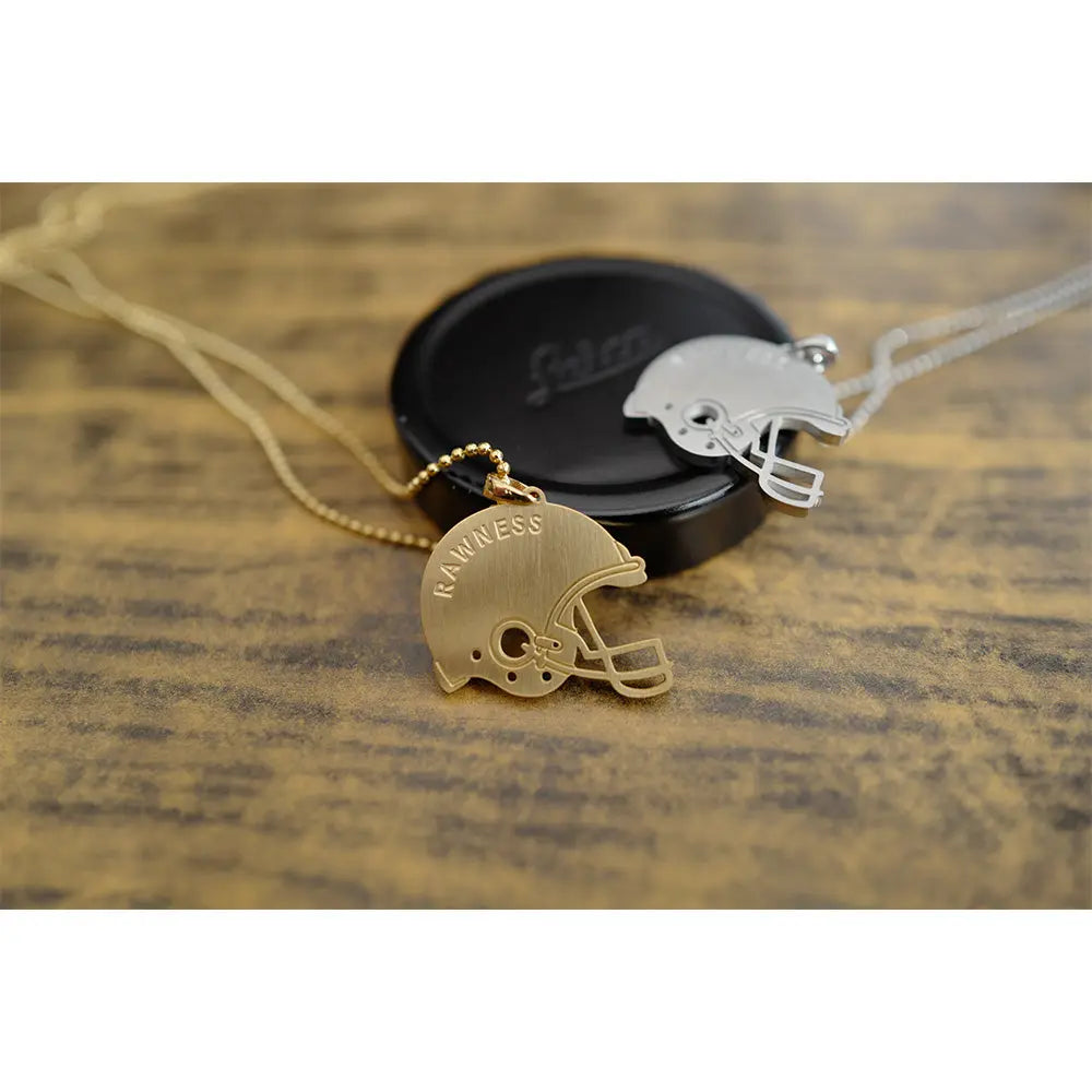 RAWNESS Necklace Football Helmet Pendant RAWNESS