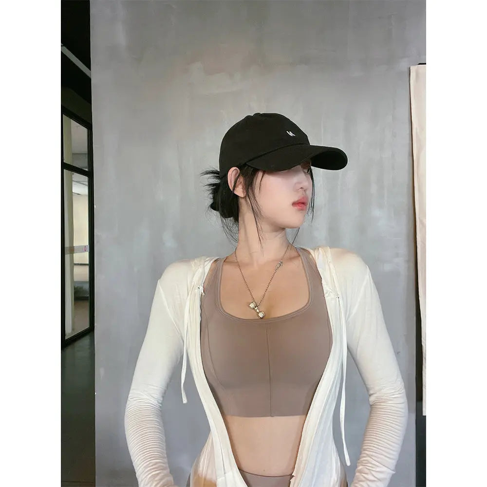 RAWNESS Necklace Iced-out Dumbbell Pendant RAWNESS