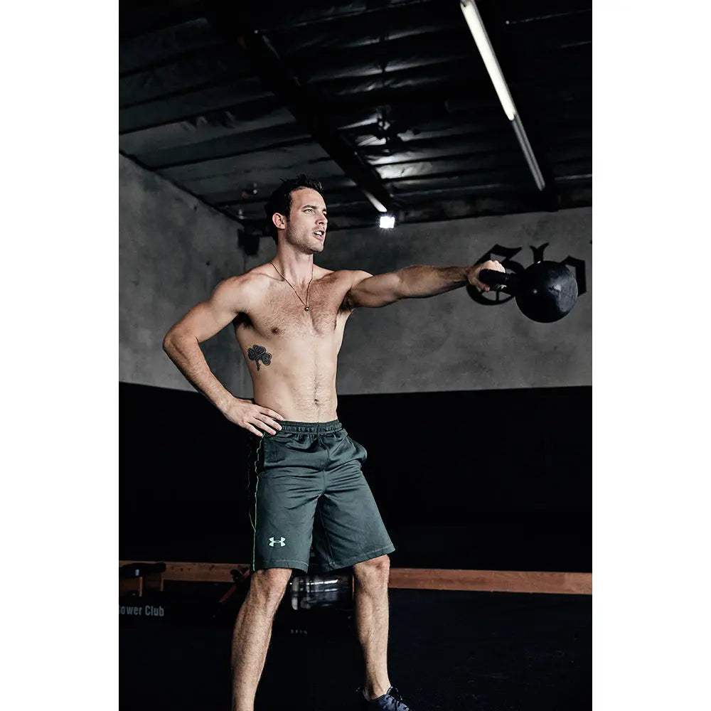 RAWNESS Necklace Kettle-bell Shaped Pendant Fitness CrossFit Gift - RAWNESS