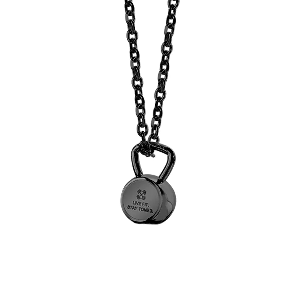 RAWNESS Necklace Kettle-bell Shaped Pendant Fitness CrossFit Gift - RAWNESS