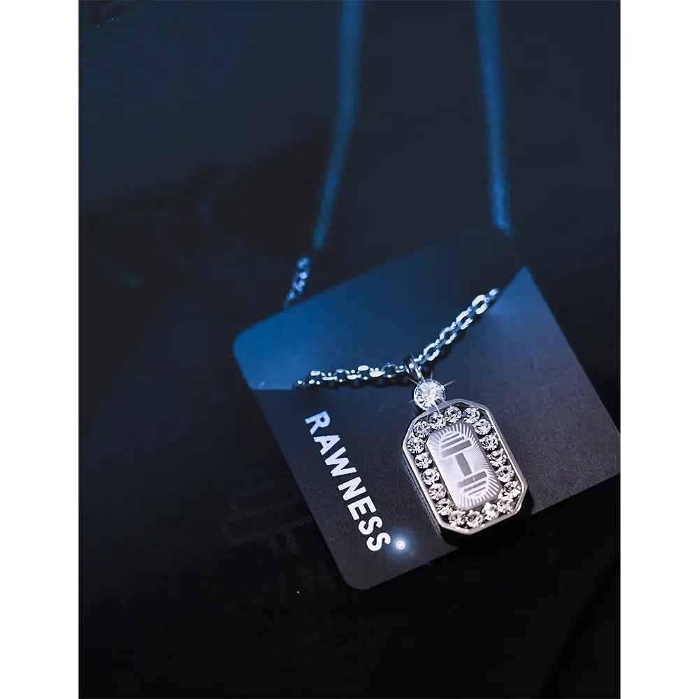 The Rawness Timeless Initials Pendant Necklace - RAWNESS