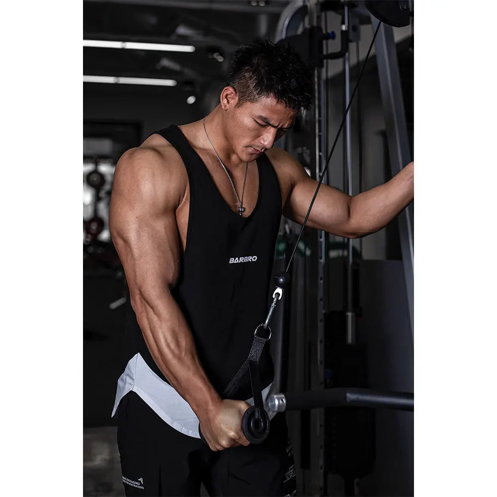 RAWNESS Necklace Vertical Dumbbell Shaped Pendant - RAWNESS