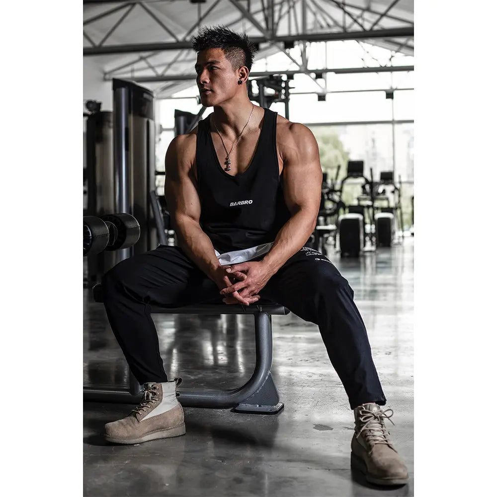 RAWNESS Necklace Vertical Dumbbell Shaped Pendant - RAWNESS