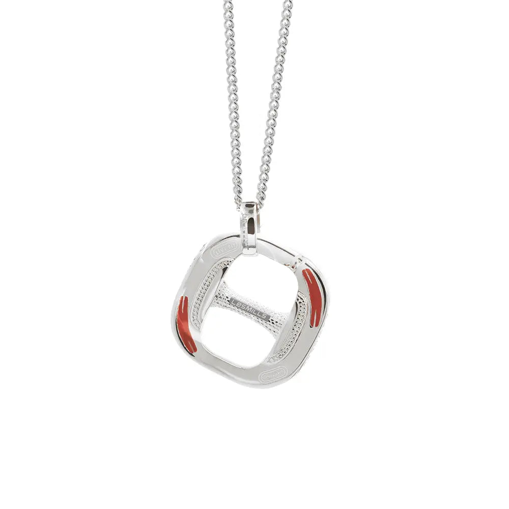RAWNESS Necklace Weight Plate Shaped Pendant Les Mills BodyPump - RAWNESS