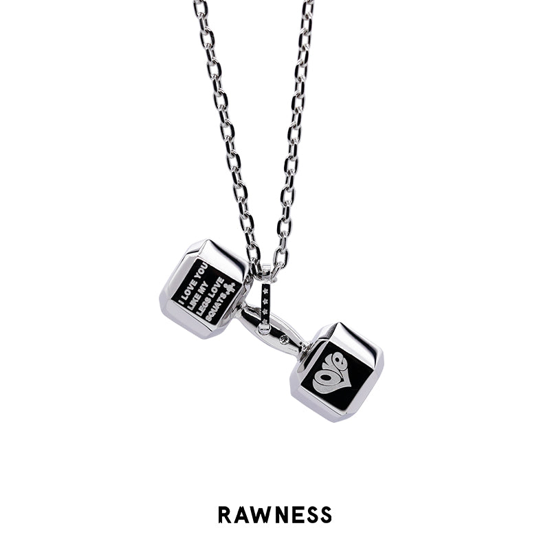 Love Special Dumbbell Necklace - RAWNESS