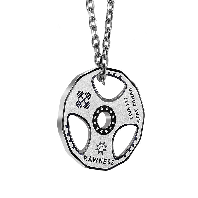 Signature Weight Plate Necklace - RAWNESS