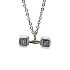 RAWNESS Necklace Basic Dumbbell Pendant RAWNESS