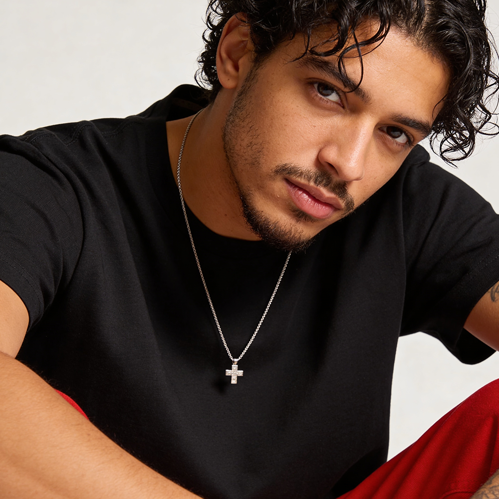 Scripture Cross Necklace RAWNESS® | Where Fitness Meets Fashion