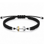 Ceramic Dumbbell Cord Bracelet RAWNESS® | Where Fitness Meets Fashion