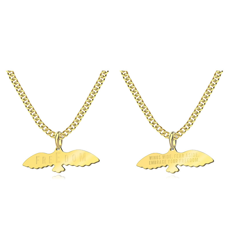 Charm of Freedom Bird Necklace