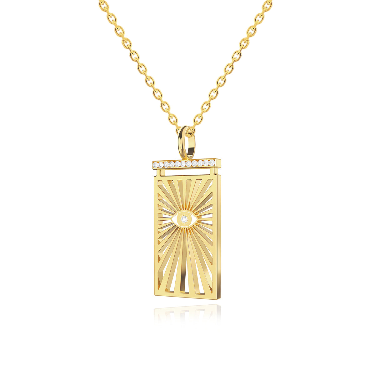 RAWNESS Gleaming Sun Necklace RAWNESS