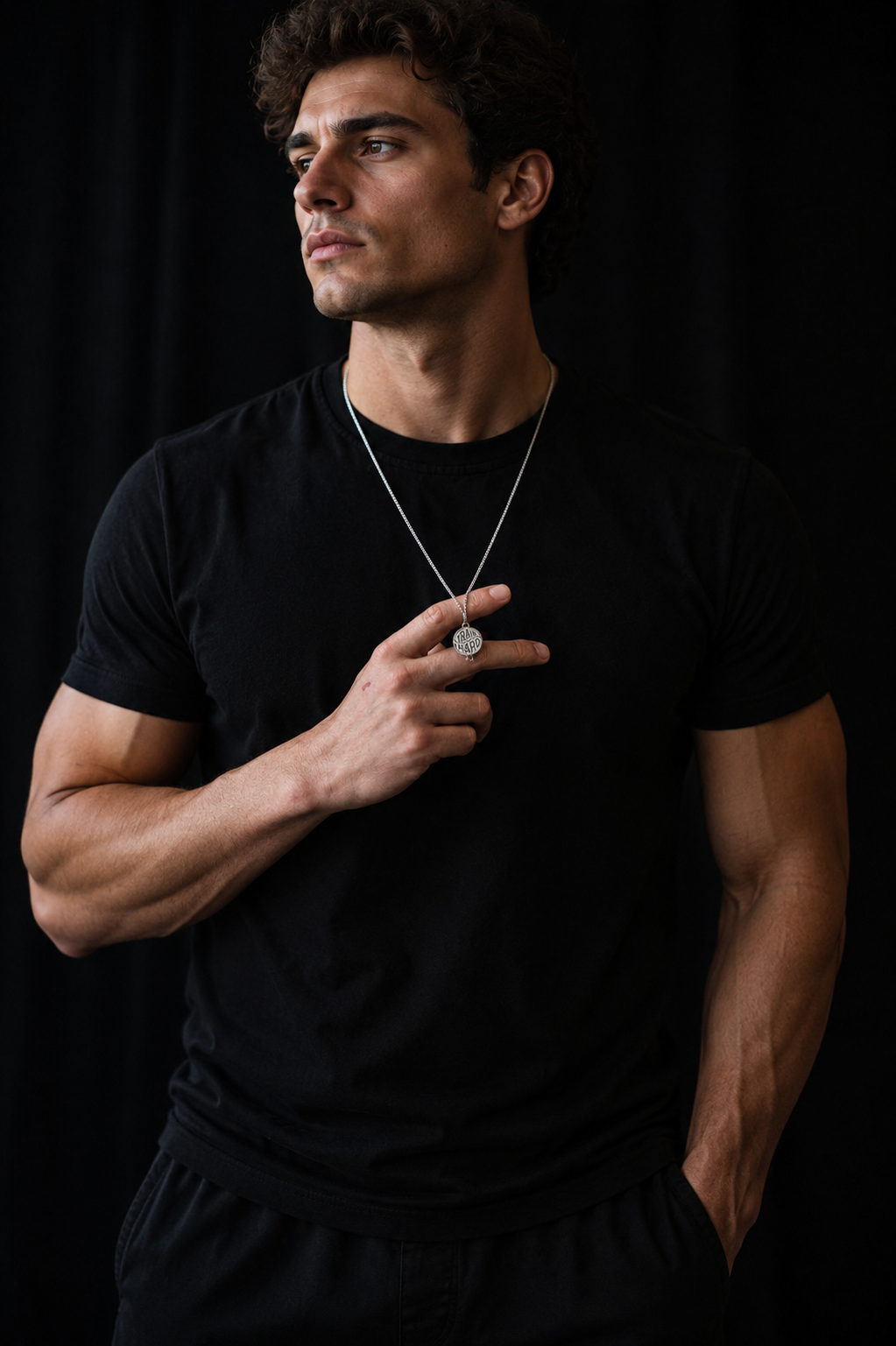Train Hard Sweat Coin Necklace | RAWNESS RAWNESS®