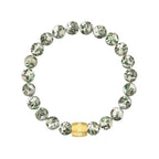 RAWNESS Bracelet Crushed Dollar Bead Resin Gold Foil - RAWNESS