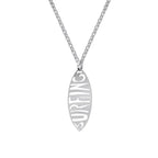 RAWNESS Necklace Surfboard Pendant Silver Gold Antique RAWNESS