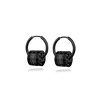 RAWNESS Weight Plate Hoop Earrings RAWNESS