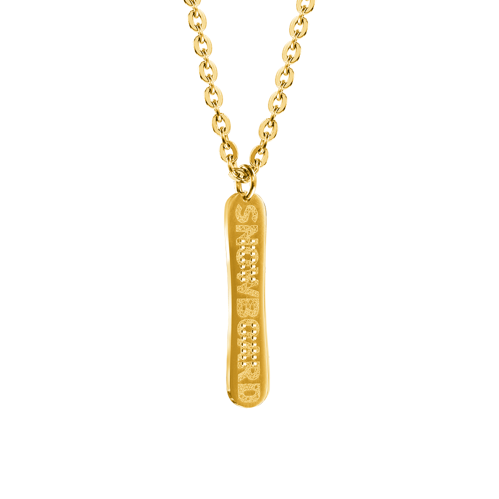 Snowboard Pendant Necklace Winter Sports RAWNESS® | Where Fitness Meets Fashion