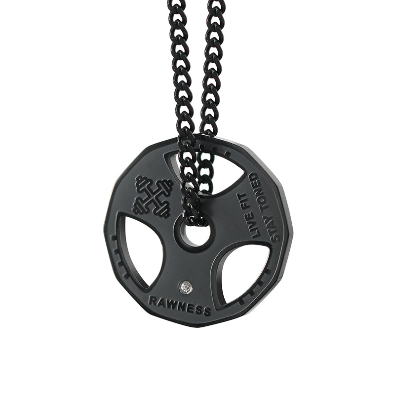 Signature Weight Plate Necklace - RAWNESS